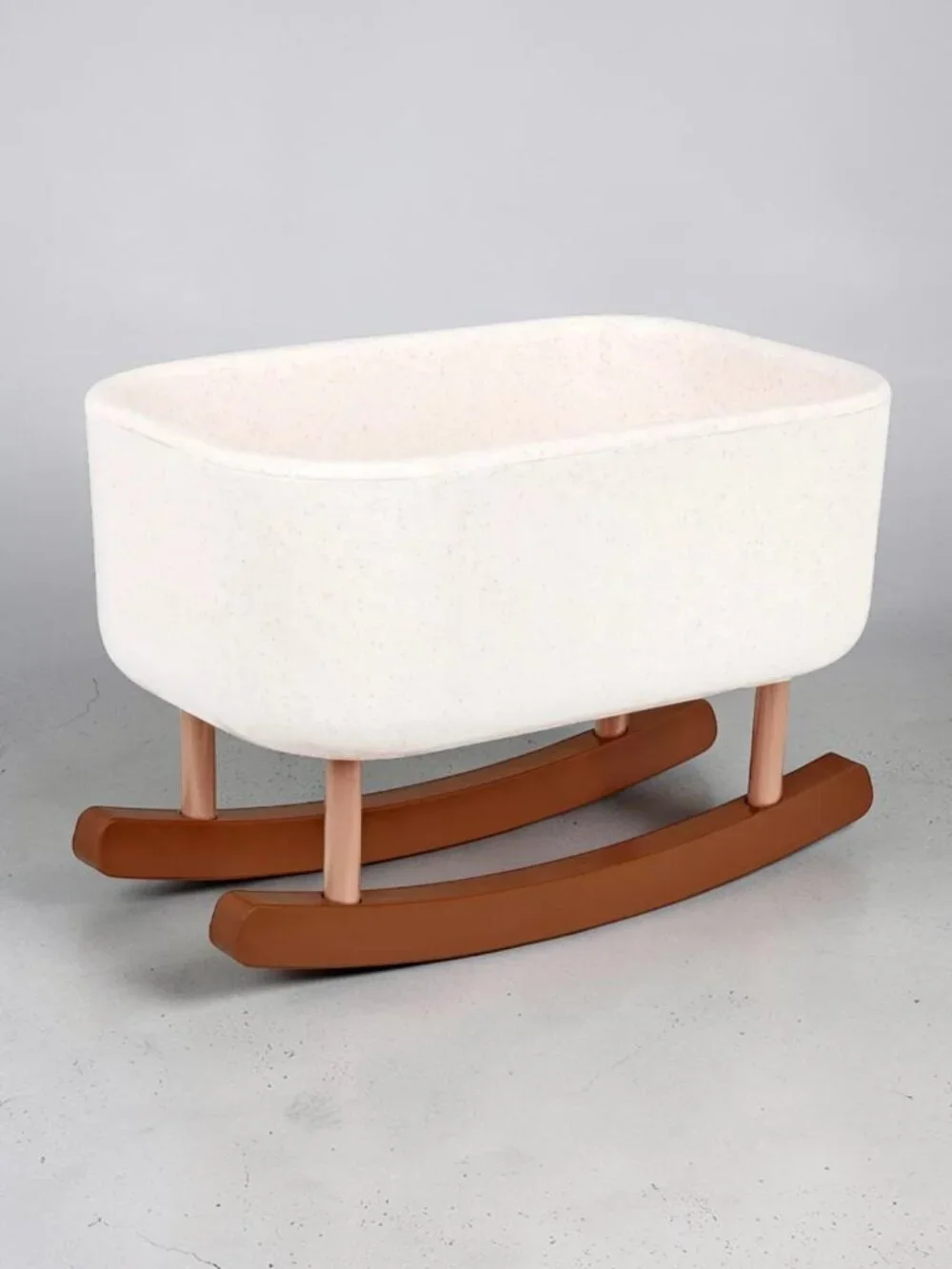 LullaBaby Baby Doll Rocking Cradle Bassinet (for 14-inch Baby Dolls)